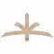 Ekena Millwork Davenport Smooth Timber Gable Bracket, Douglas Fir, 48"W x 22"H x 1 1/2"D x 3 1/2"F, 11/12 Pitch GBW048X22X0204DAV00SDF - alternate 1